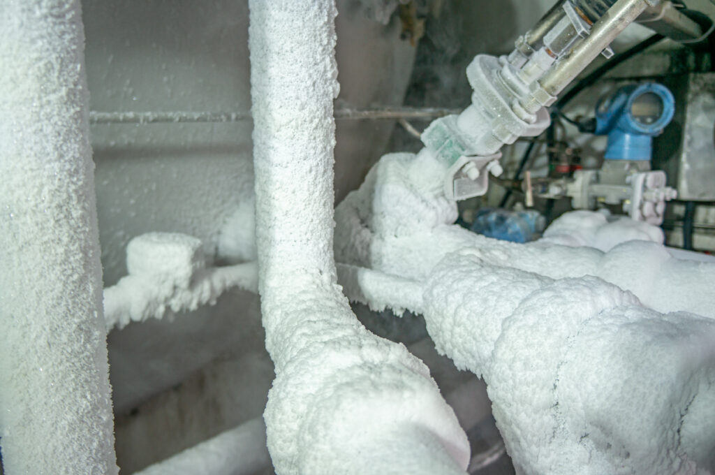 Tuberías invierno proteger